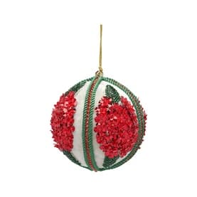 Flower Ball Tree Decoration 10cm