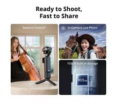 DJI Osmo Pocket 4P 4K Ultra HD Action Camera Vlogging Combo - Black