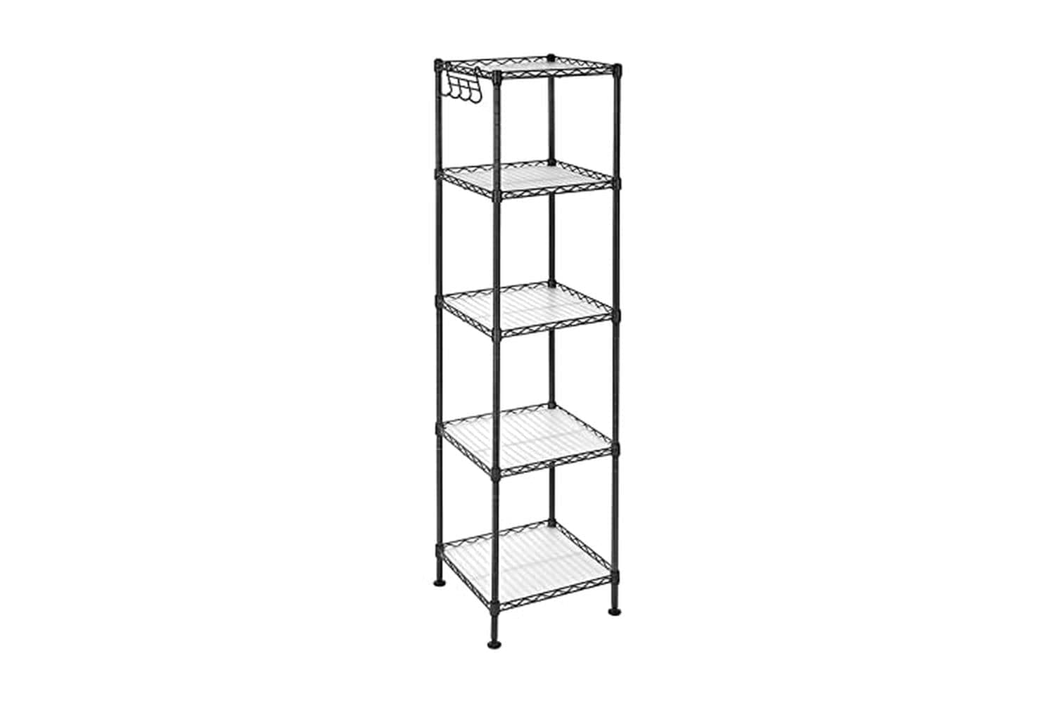 Songmics LGR23BK Metal Shelf | Black
