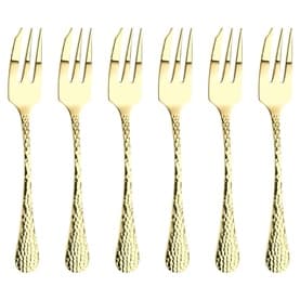 Champagne Avalon Set of 6 Pastry Forks