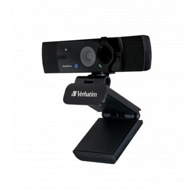 Verbatim Webcam Ultra HD 4k Autofocus With Dual Microphone | 49580