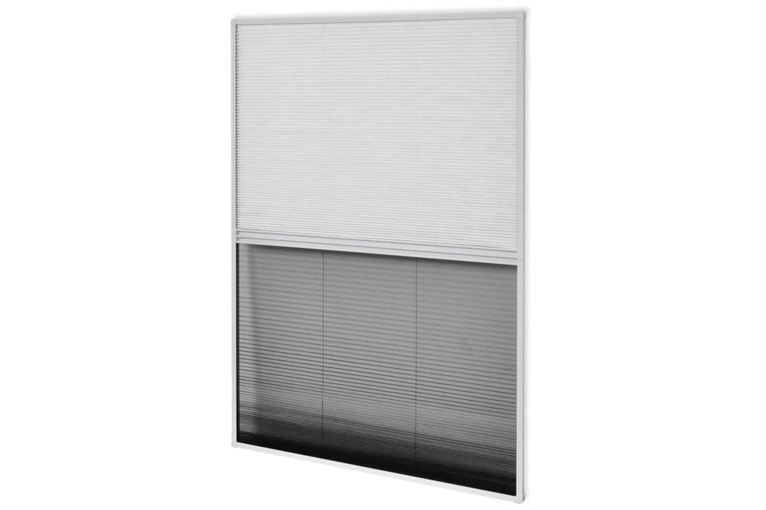 vidaXL 142615 Plisse Insect Screen For Windows Aluminium 60x80cm With Shade