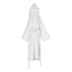 Supreme Velour Bathrobe White