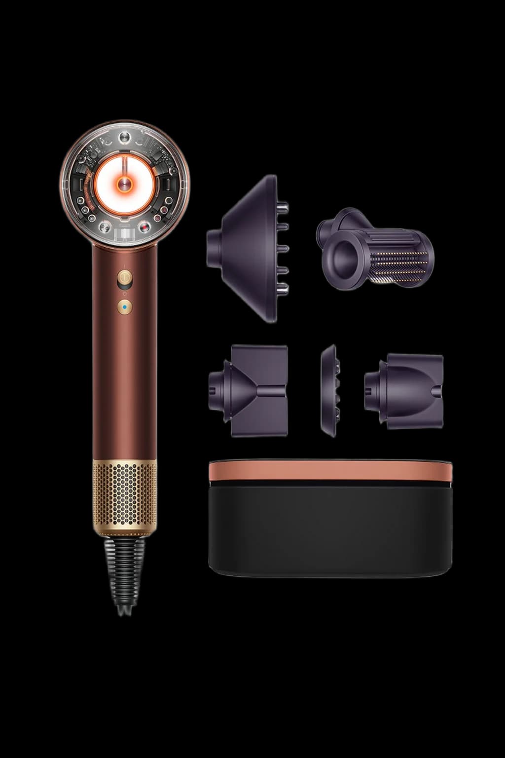 Dyson Supersonic Nural Hair Dryer for Straight & Wavy Hair - Plum & Copper | 292719-01