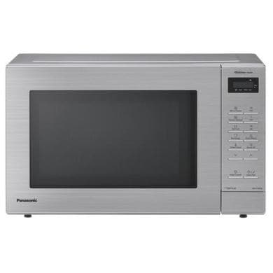 Panasonic NN-ST68QSBPQ 32L Solo Inverter Microwave Oven Silver – 1000W Family-Size Microwave with Inverter Technology Genius Sensor & Turbo Defrost