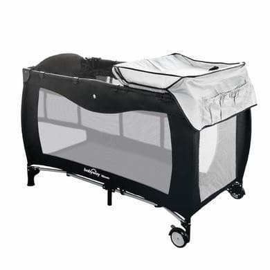 GRADE A1 - Travel Cot + Playpen with Mattress Bassinet and Changing Table by Babyway