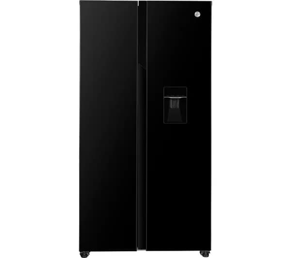 HOOVER HHSBSO6174BWDK-1 American-Style Fridge Freezer - Black