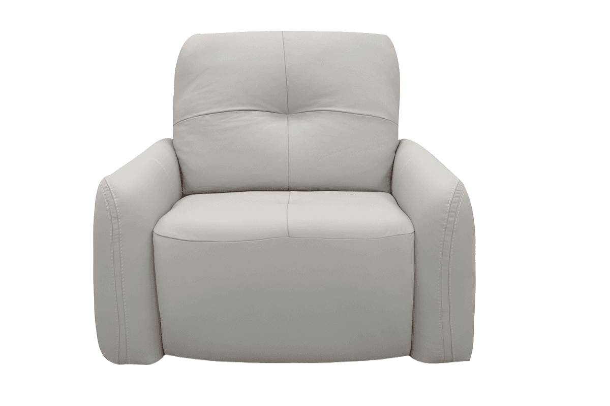 Poppy Armchair | Power Recliner | Leather | Beige