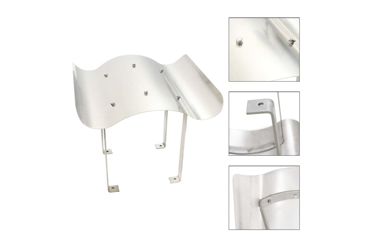 Vidaxl 142985 Chimney Cowl Stainless Steel Silver