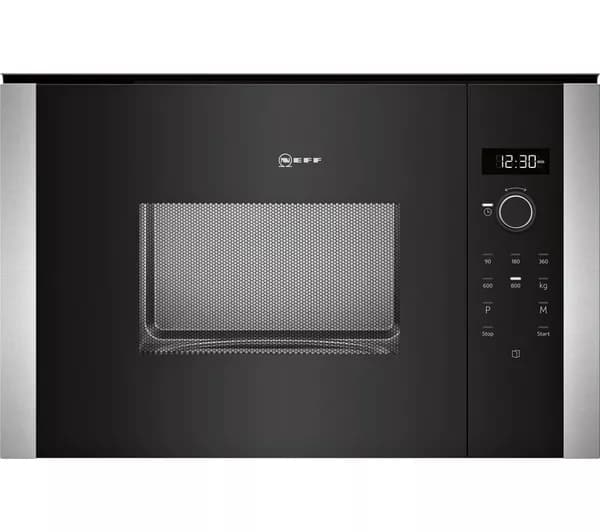 NEFF N50 HLAWD23N0B Built-in Solo Microwave - Black