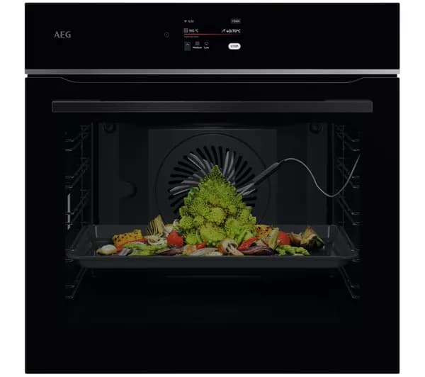 AEG 7000 MealAssist TE7PB731AB Electric Pyrolytic Oven - Black