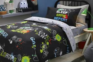 Bedlam | Game Glow Duvet Cover Set | Double