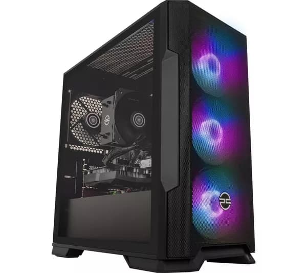 PCSPECIALIST Icon 200 Gaming PC - AMD Ryzen 5, RTX 3050, 1 TB SSD