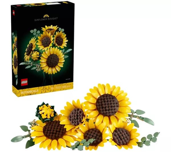 LEGO Botanicals 11502 Sunflower Bouquet Set for Adults