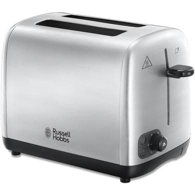 Russell Hobbs 24080 Adventure 2 Slice Toaster – Stainless Steel Wide Slots & Lift & Look