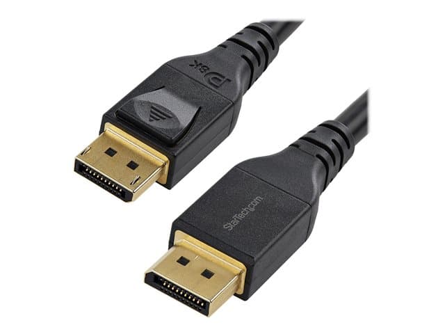 STARTECH.COM - StarTech 13ft/4m VESA Certified DisplayPort 1.4 Cable, 8K 60Hz HBR3 HDR, Super UHD DisplayPort to DisplayPort Monitor Cord, Ultra HD 4K 120Hz DP 1.4 Video Cable M/M DP Connectors - DP 1.4 Latching Cable - DisplayPort cable