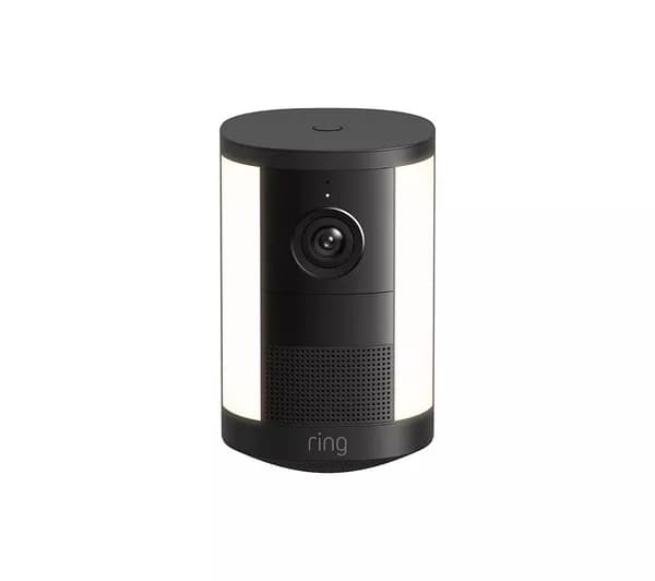 RING Spotlight Cam (2nd Gen) Retinal 2K WiFi Security Camera - Battery, Black