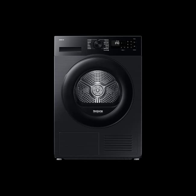 Samsung Series 5 AI Energy Heat Pump Tumble Dryer - Black | DV90DG52A0ABEU
