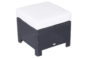 Outsunny Footstool with Soft Cushion