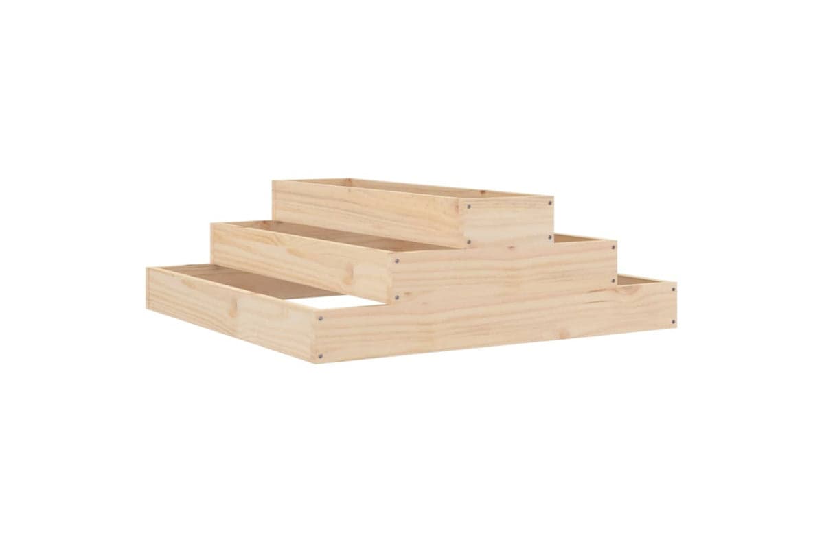 vidaXL 823892 Planter 80x80x27cm Solid Wood Pine