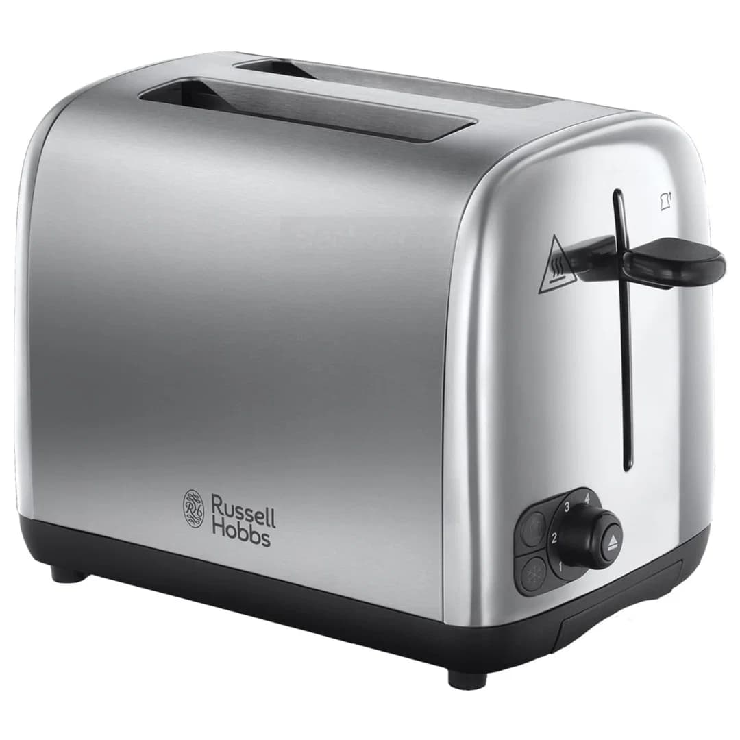 Russell Hobbs Adventure 2 Slice Toaster | Brushed Stainless Steel