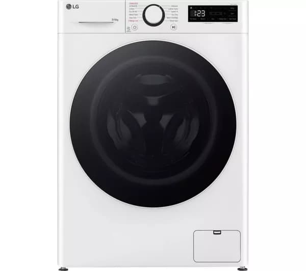 LG Series 4 AI Direct Drive FWY696WWLN1 9 kg Washer Dryer - White