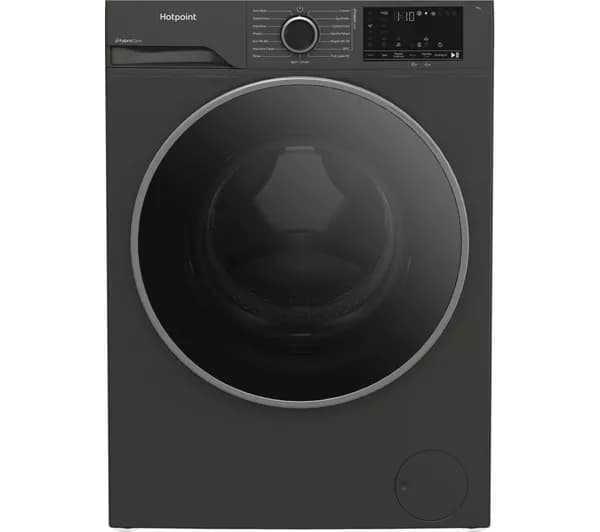 HOTPOINT FabricCare HBCA 93G CARE UK 9 kg 1400 Spin Washing Machine - Manhattan Grey