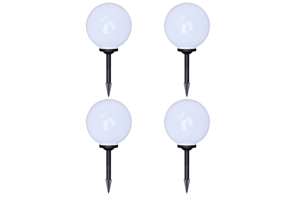 vidaXL 277116 Outdoor Pathway Lamps 4 Pcs Led 30cm With Ground Spike