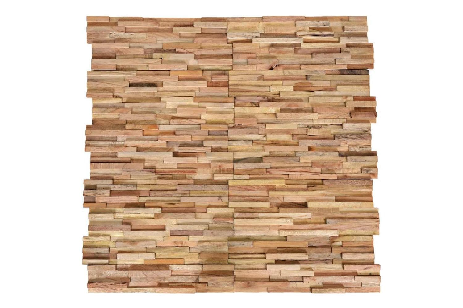 Vidaxl 326178 3d Wall Cladding Panels 10 Pcs 1.08 Sq M Solid Teak Wood