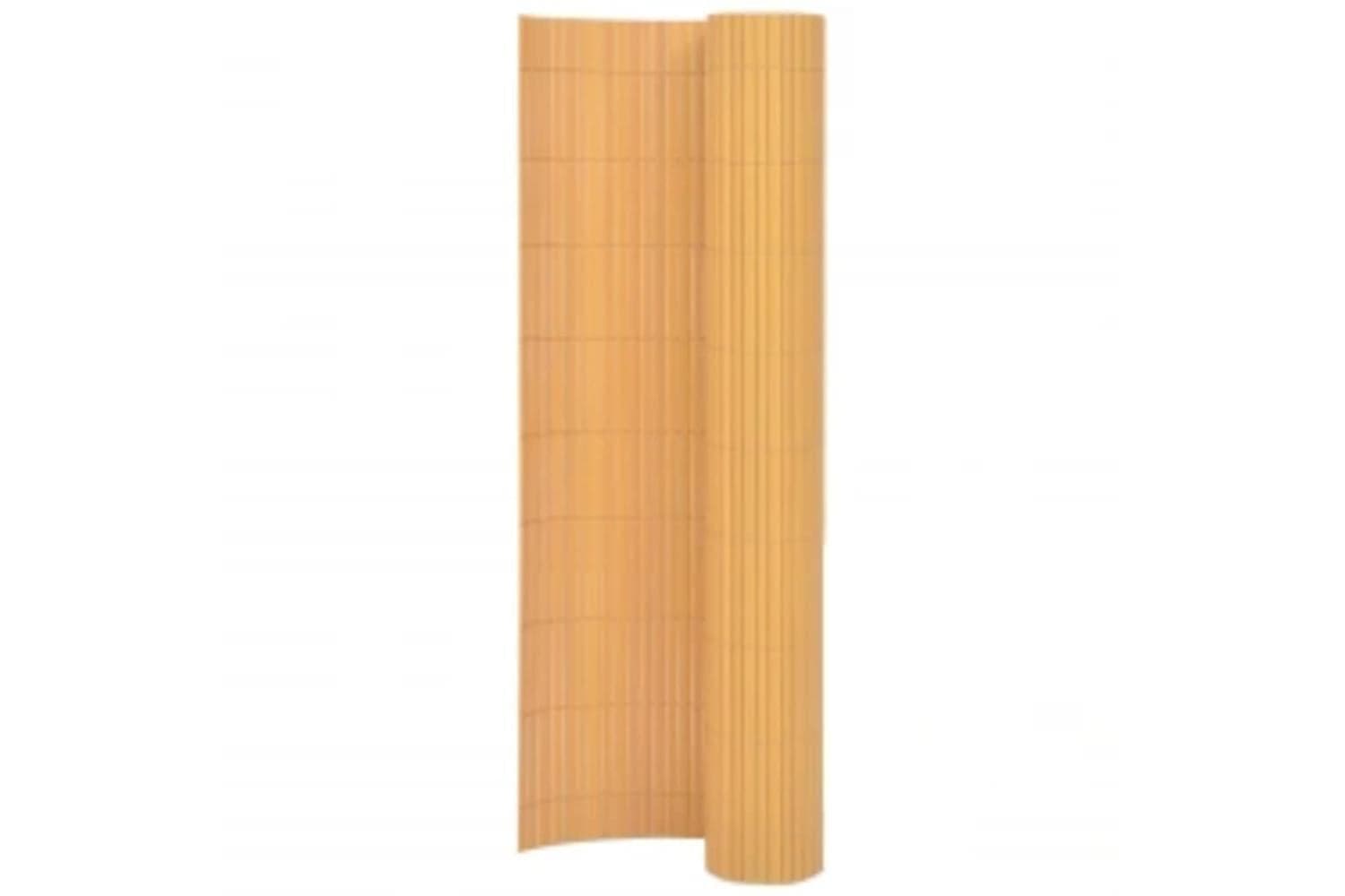 vidaXL 317148 Double-sided Garden Fence 90x400cm Yellow