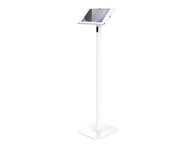 Compulocks - Mounting kit (stand, enclosure) - for tablet - lockable - high-grade aluminium - white - screen size: 11" - floor-standing - for Samsung Galaxy Tab A9+