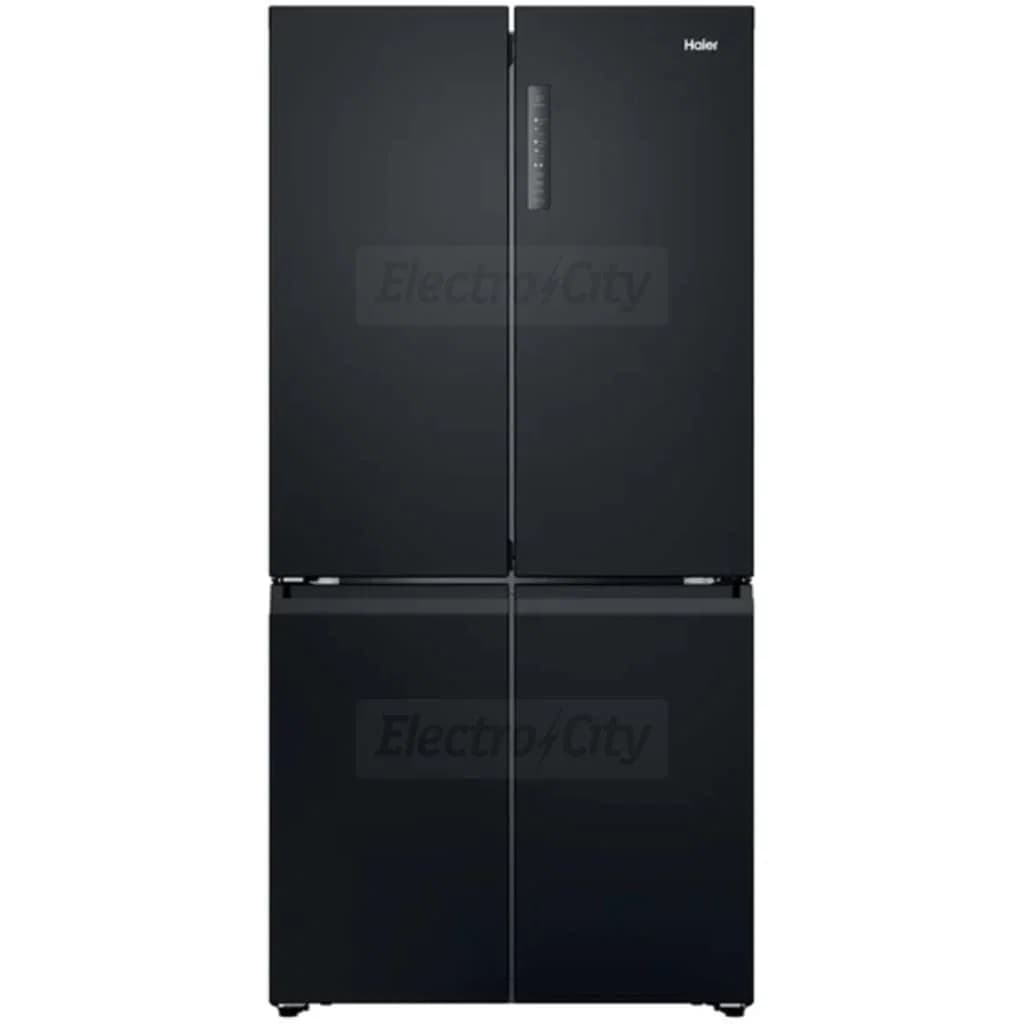 Haier Cube 90 Series 3 646 Litre Freestanding Multi-Door Fridge Freezer | Slate Black