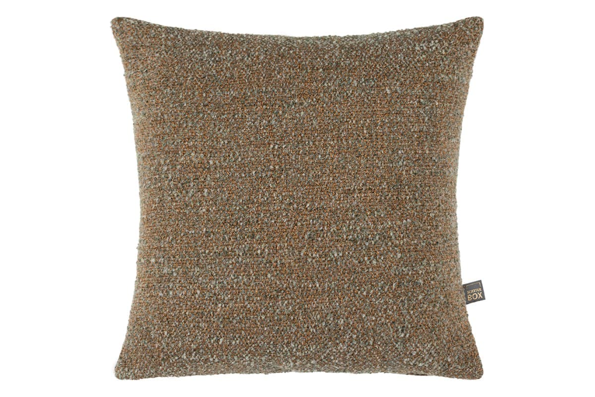 Zari Cushion | Copper/Green | 45 x 45 cm