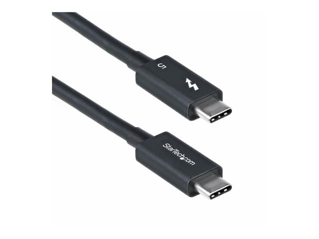 STARTECH.COM - StarTech 3ft (1m) Thunderbolt 5 Cable, 80Gbps/120Gbps, Certified - Thunderbolt cable - Thunderbolt 5 to Thunderbolt 5 - 1 m