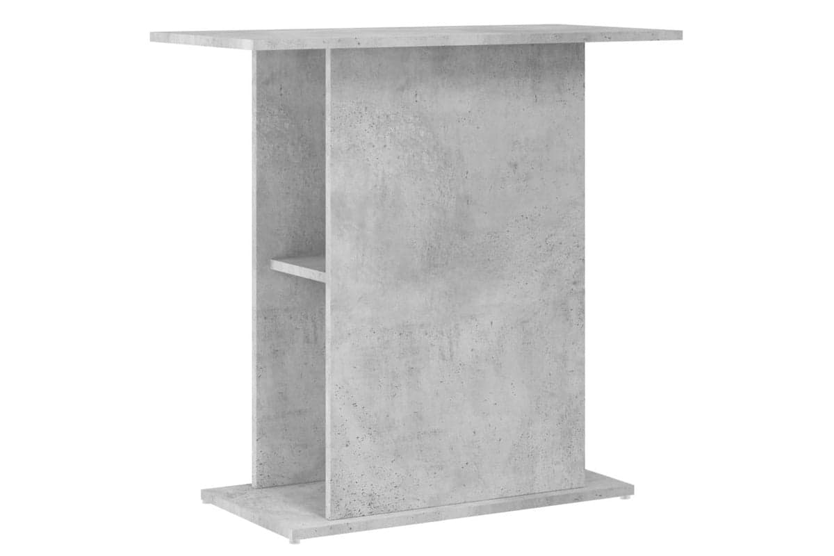 Vidaxl Aquarium Stand Concrete Grey 75x36x725 Cm Engineered Wood