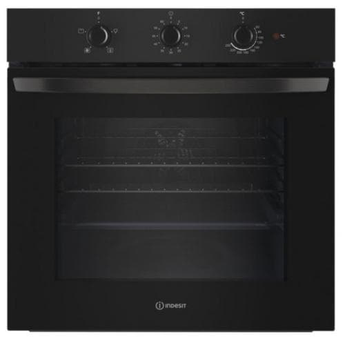 Indesit 66Litre Single Multifunction Fan Oven