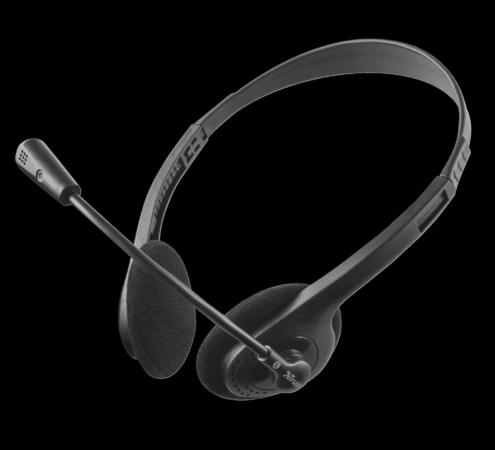 Trust Ziva Multiplatform Chat Headset | Black