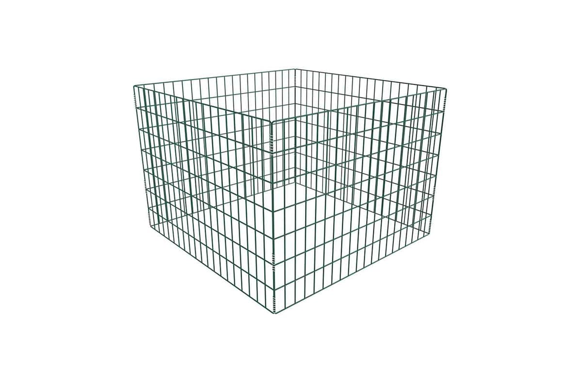 vidaXL 141206 Square Mesh Garden Composter 100 X 100 X 70cm