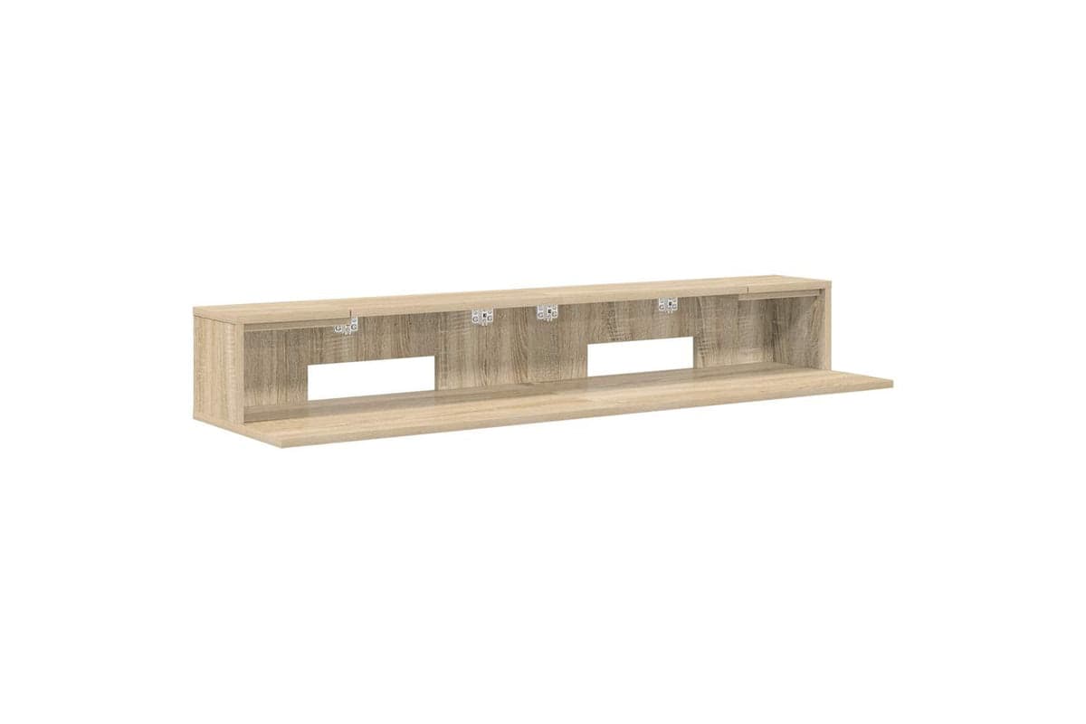 Vidaxl Studio Desk Sonoma Oak 152 X 36 X 195 Cm Engineered Wood
