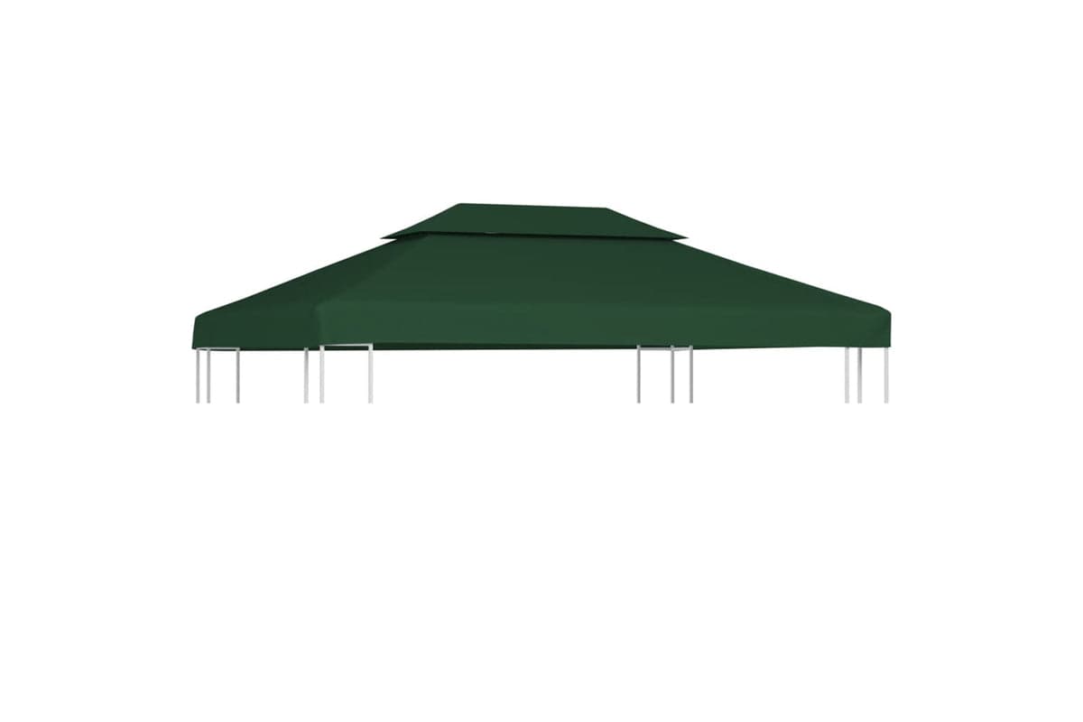 Vidaxl Gazebo Cover Canopy Replacement 310 G / M2 Green 3 X 4 M