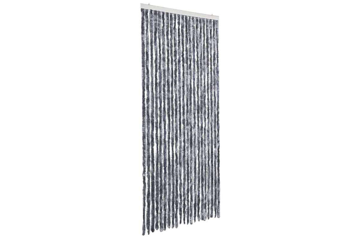 vidaXL Insect Curtain Silver 90x220cm Chenille
