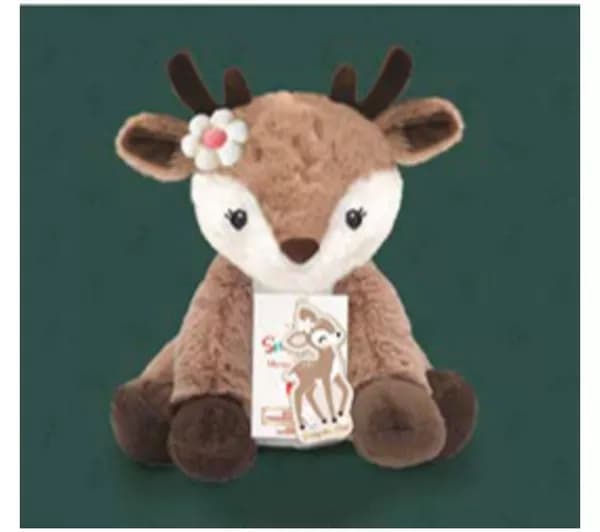 AROMA HOME Daisy the Deer Snuggable Hottie - Brown