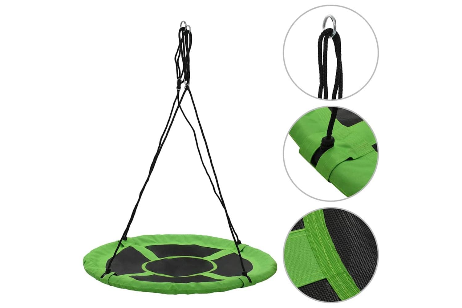 Vidaxl Swing 110 Cm 100 Kg Green