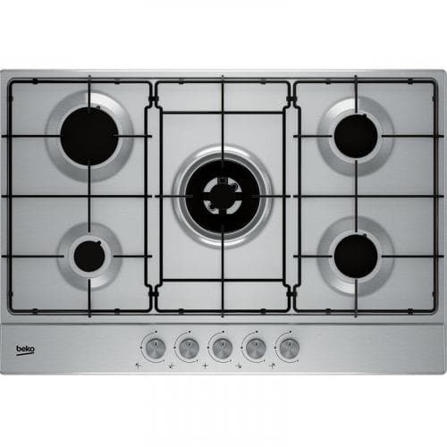 BEKO 75CM 5 BURNER NATURAL GAS