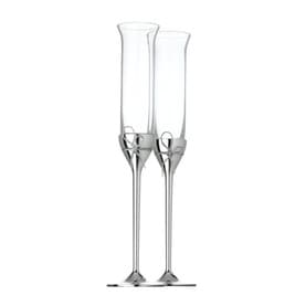 Love Knots Toasting Flutes Set of Two