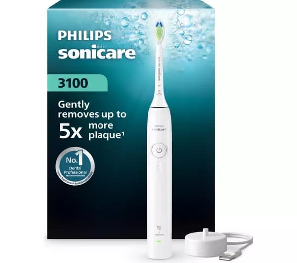 PHILIPS Sonicare 3000 HX4031/21 Electric Toothbrush - White