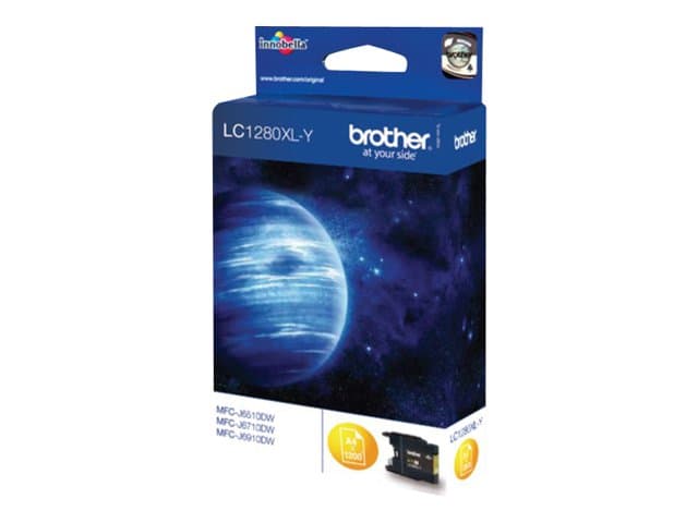 BROTHER - LC1280XLY - yellow - original - ink cartridge