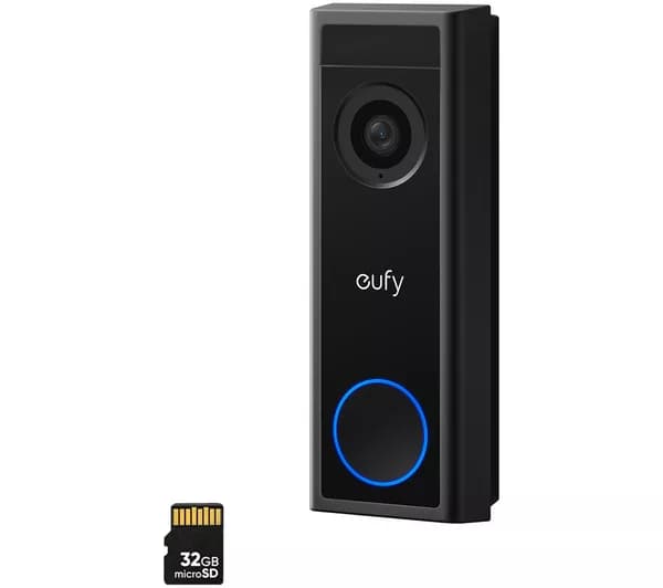 EUFY C31 2K Smart Video Doorbell with MicroSD Card