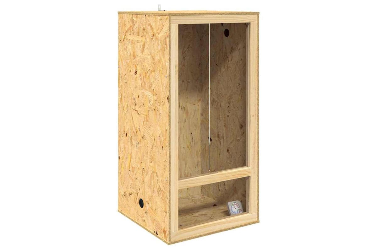 Vidaxl Terrarium Brown 50 X 50 X 100 Cm Osb