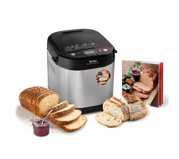 TEFAL Pain & Delices PF240E40 Breadmaker - Silver & Black